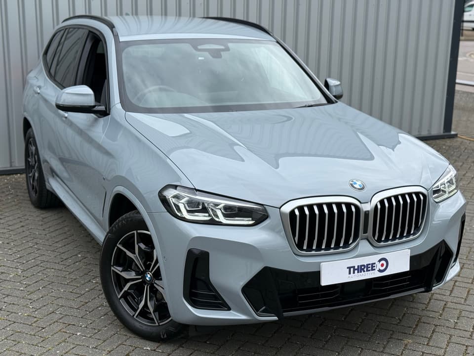 BMW X3 interior