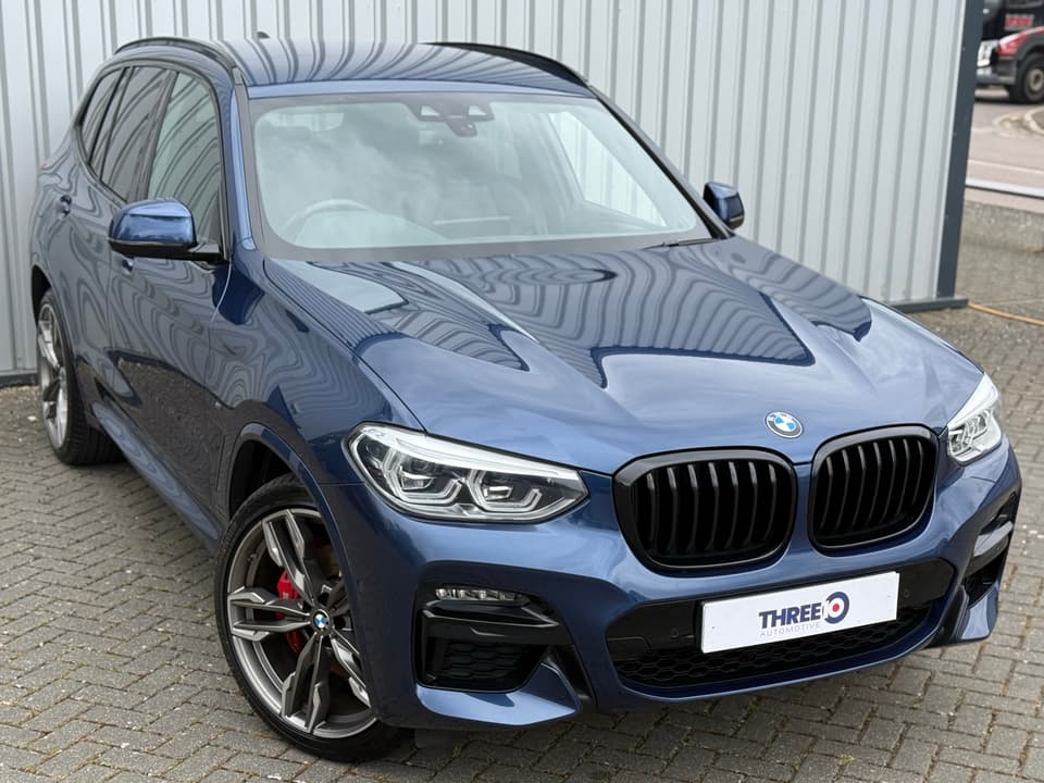 BMW X3 interior